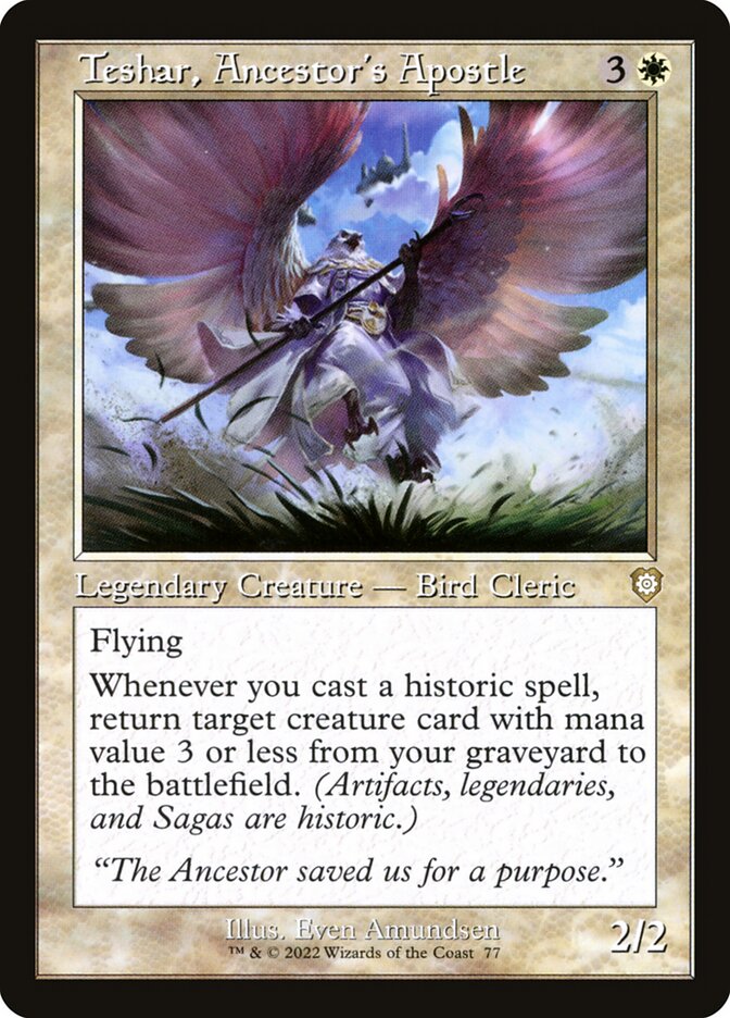 Teshar, Ancestor's Apostle (77) - The Brothers' War Commander (BRC)