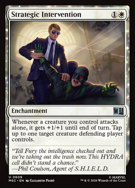 Strategic Intervention (609) - Marvel Super Heroes Commander (MSC)