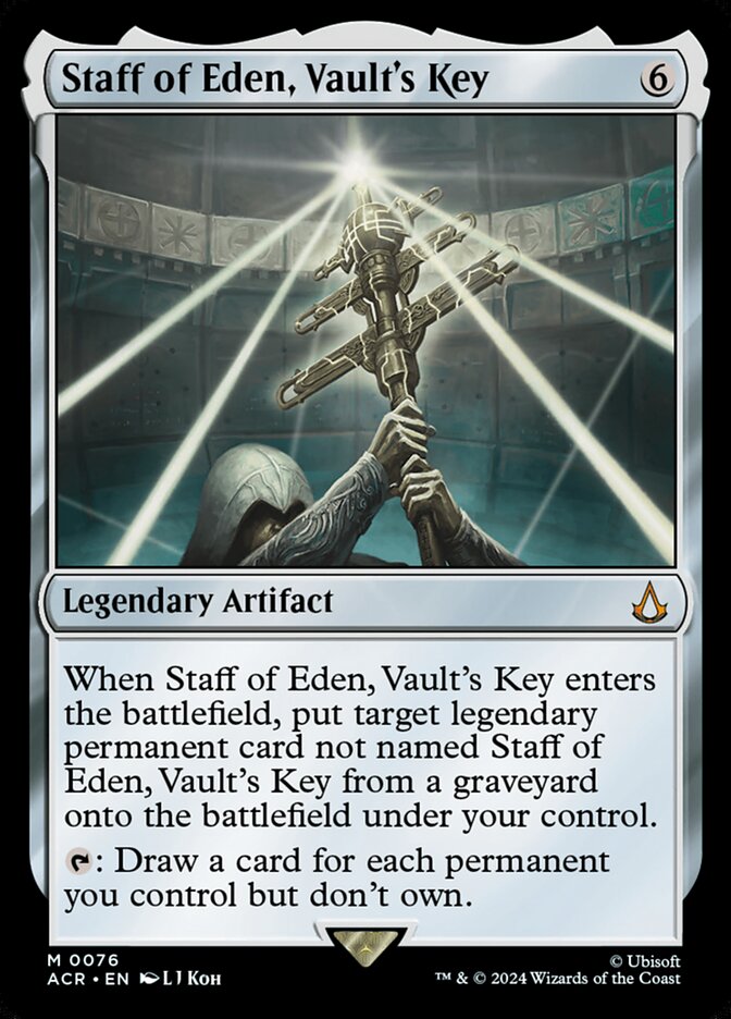 Staff of Eden, Vault's Key (76) - Assassin's Creed (ACR)
