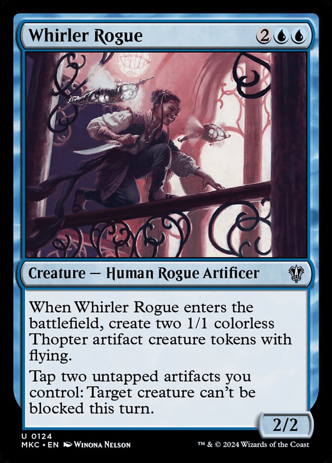 Whirler Rogue (124) - Murders at Karlov Manor Commander (MKC)