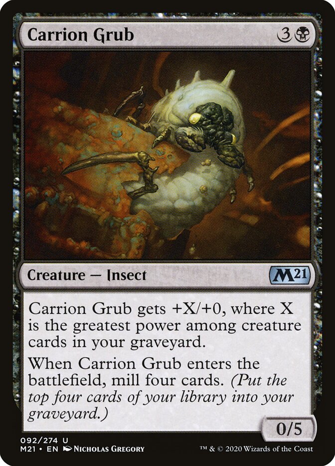 Carrion Grub (92) - Core Set 2021 (M21)