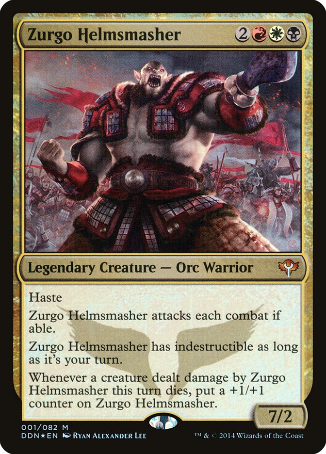 Zurgo Helmsmasher (1) - Duel Decks: Speed vs. Cunning (DDN)