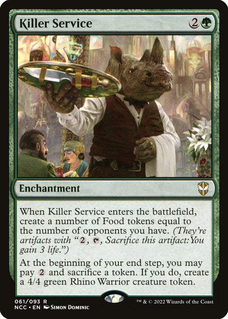 Killer Service (61) - New Capenna Commander (NCC)