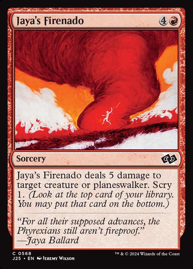 Jaya's Firenado (568) - Foundations Jumpstart (J25)