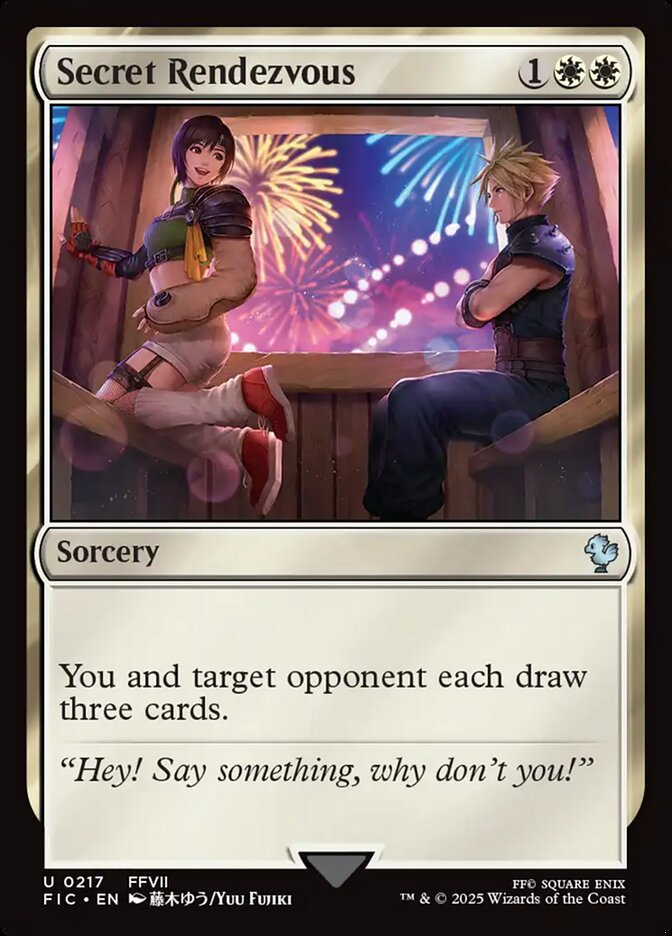 Secret Rendezvous (217) - [Foil] Final Fantasy Commander (FIC)
