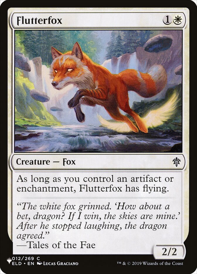 Flutterfox (ELD-12) - The List (PLST)
