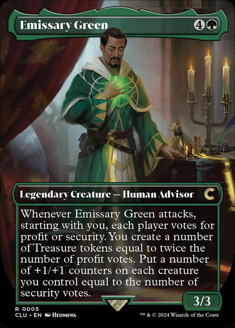 Emissary Green (5) - Ravnica: Clue Edition (CLU)
