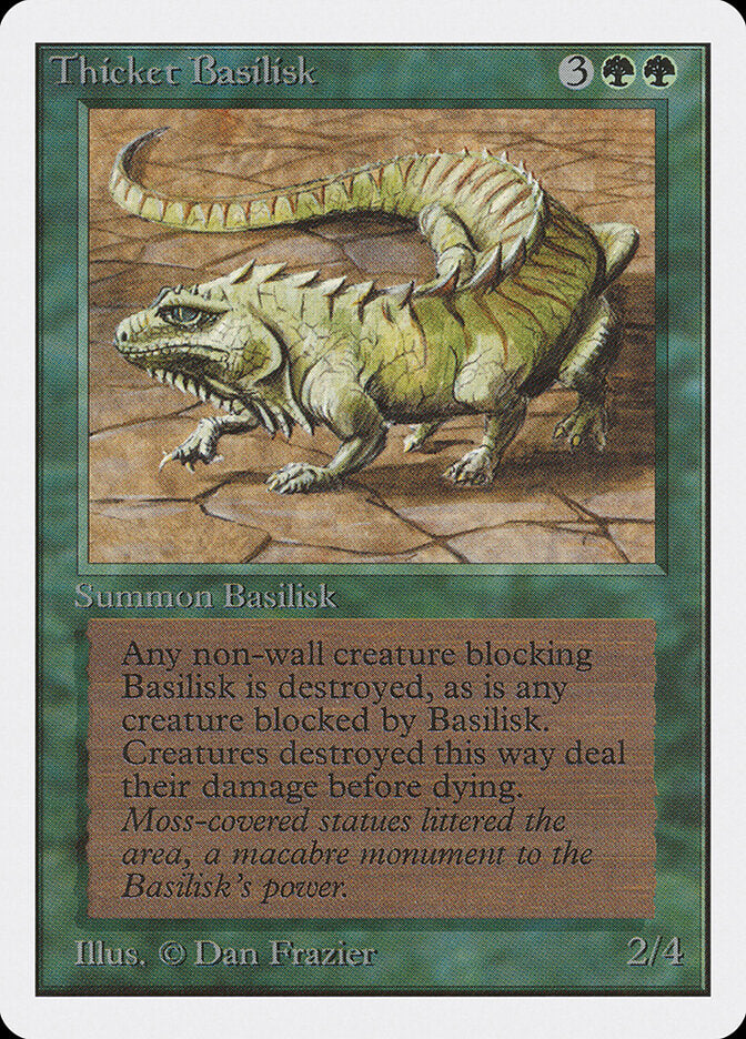 Thicket Basilisk (219) - Unlimited Edition (2ED)