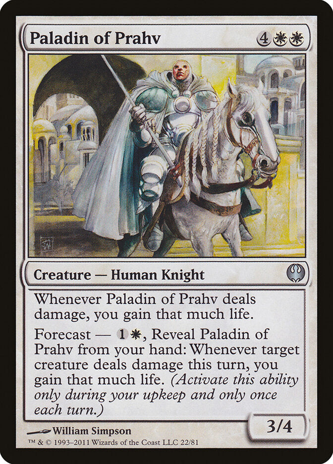 Paladin of Prahv (22) - Duel Decks: Knights vs. Dragons (DDG)