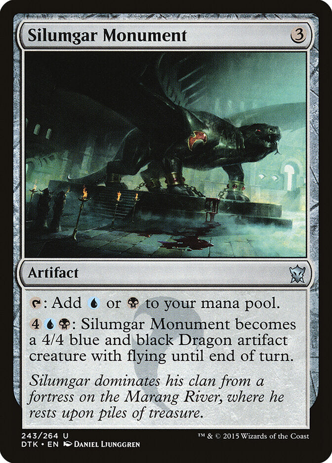 Silumgar Monument (243) - Dragons of Tarkir (DTK)