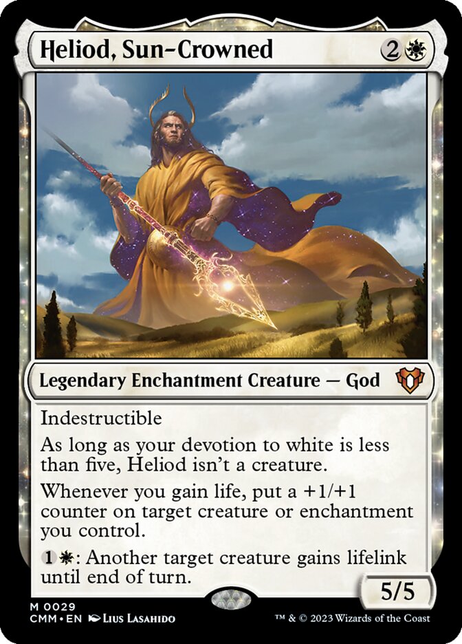 Heliod, Sun-Crowned (29) - Commander Masters (CMM)