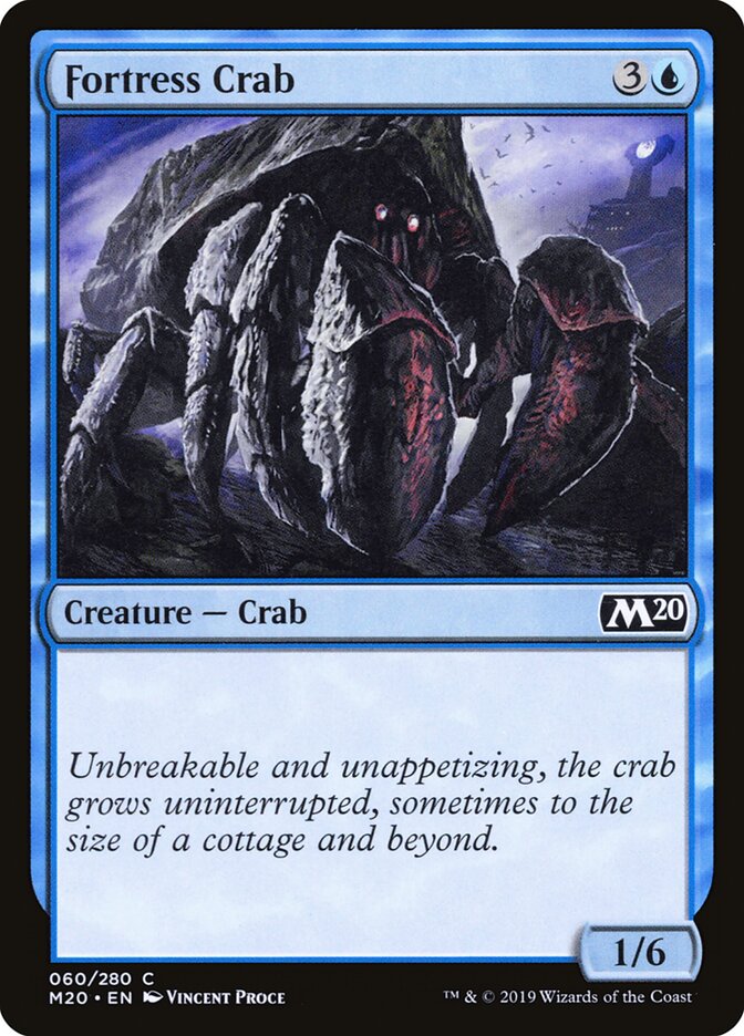 Fortress Crab (60) - Core Set 2020 (M20)