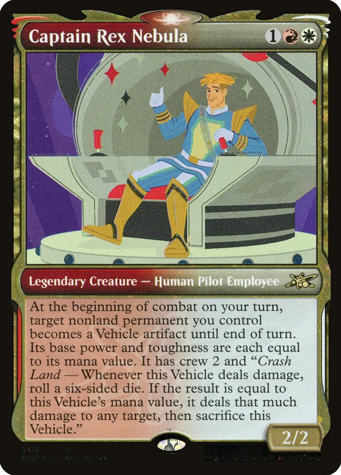 Captain Rex Nebula (508) - Unfinity (UNF)