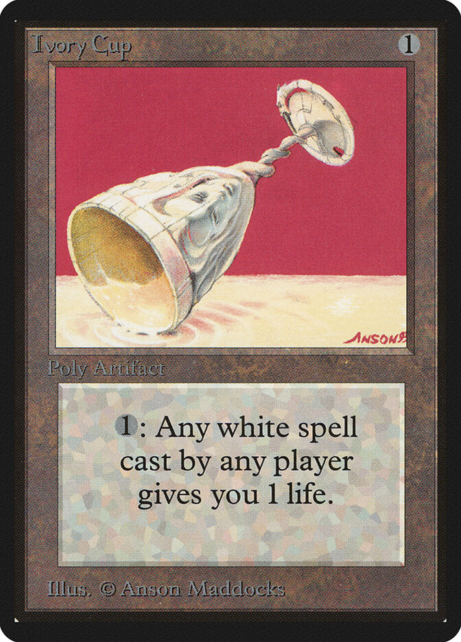 Ivory Cup (252) - Limited Edition Beta (LEB)