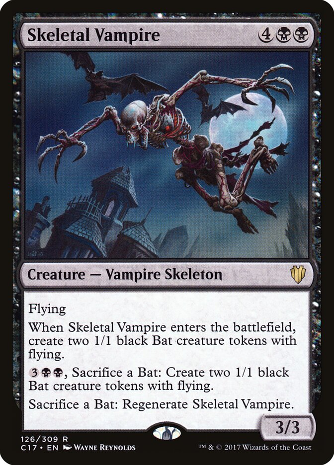 Skeletal Vampire (126) - Commander 2017 (C17)