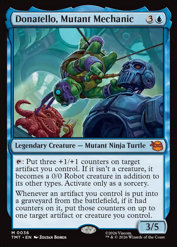 Donatello, Mutant Mechanic (36) - Teenage Mutant Ninja Turtles (TMT)
