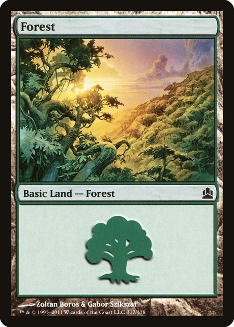 Forest (317) - Commander 2011 (CMD)