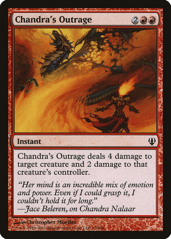 Chandra's Outrage (32) - Archenemy (ARC)