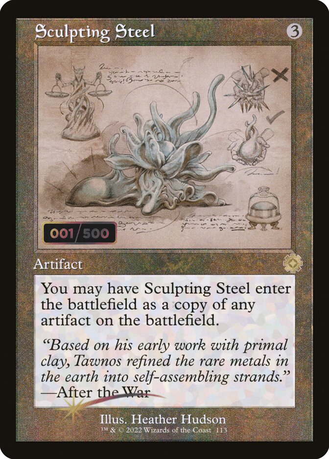 Sculpting Steel (113z) - The Brothers' War Retro Artifacts (BRR)