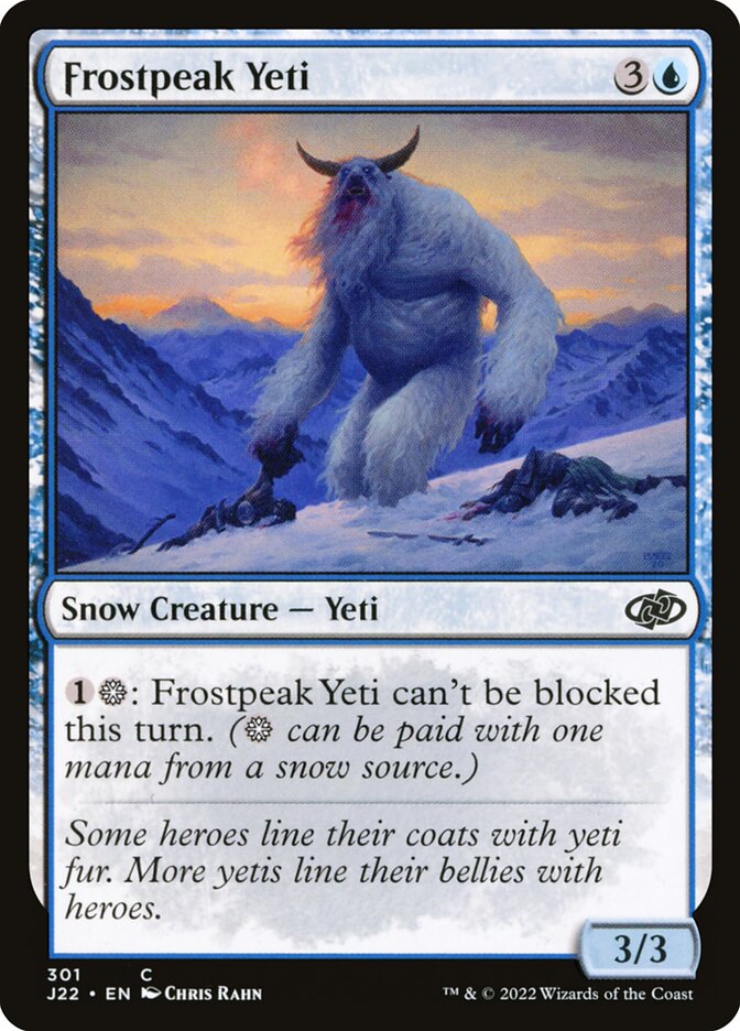 Frostpeak Yeti (301) - Jumpstart 2022 (J22)