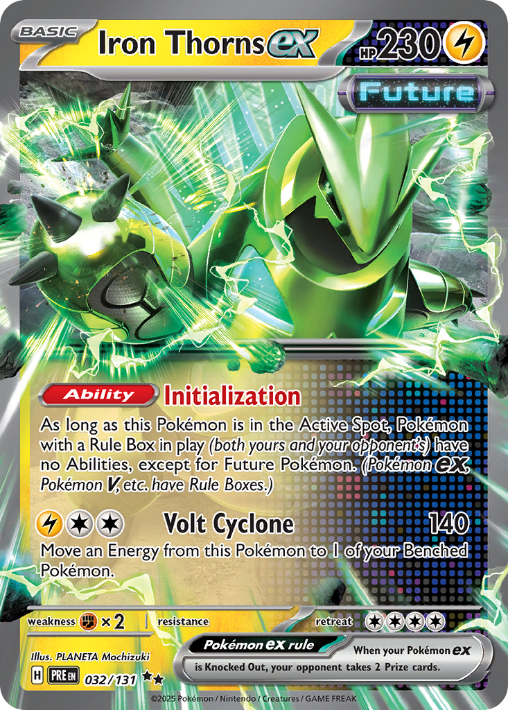 Iron Thorns ex (32/131) - [Holo Foil] Prismatic Evolutions (PRE)