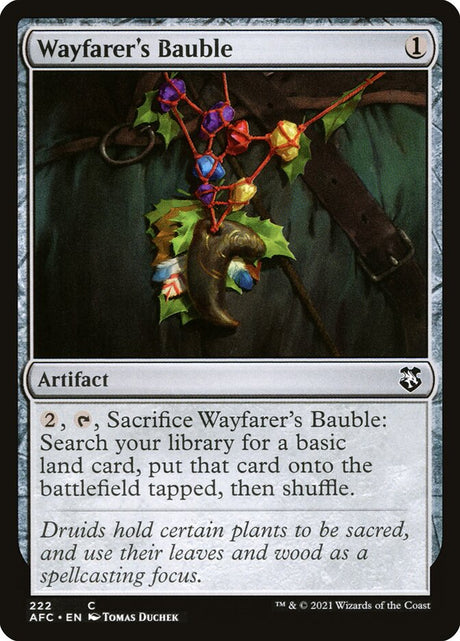Wayfarer's Bauble (222) - Forgotten Realms Commander (AFC)