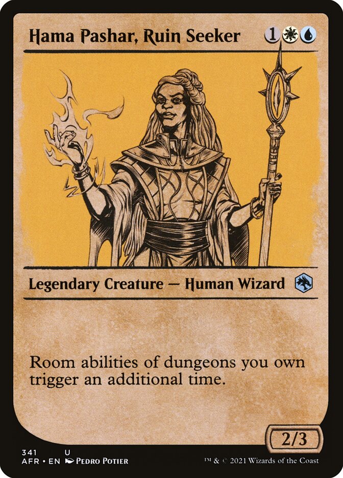 Hama Pashar, Ruin Seeker (341) - Adventures in the Forgotten Realms (AFR)