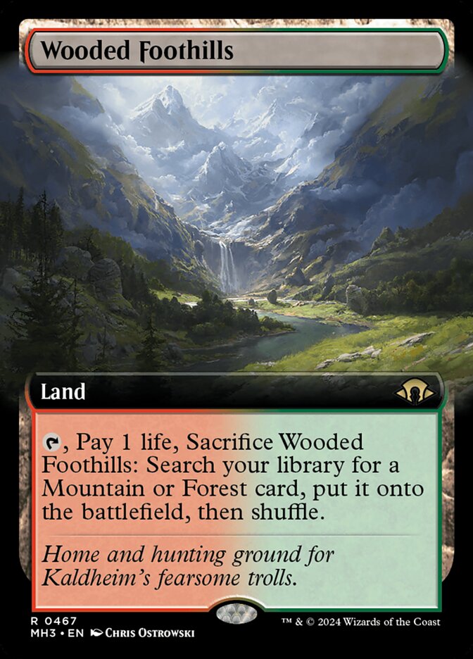 Wooded Foothills - [Extended Art] Modern Horizons 3 (MH3)