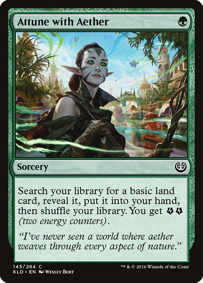 Attune with Aether (145) - Kaladesh (KLD)