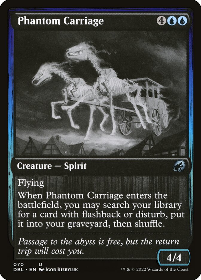 Phantom Carriage - [Foil] Innistrad: Double Feature (DBL)