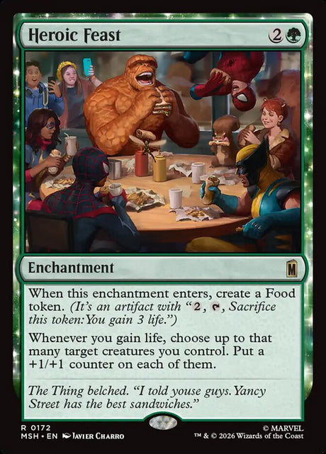 Heroic Feast (172) - Marvel Super Heroes (MSH)
