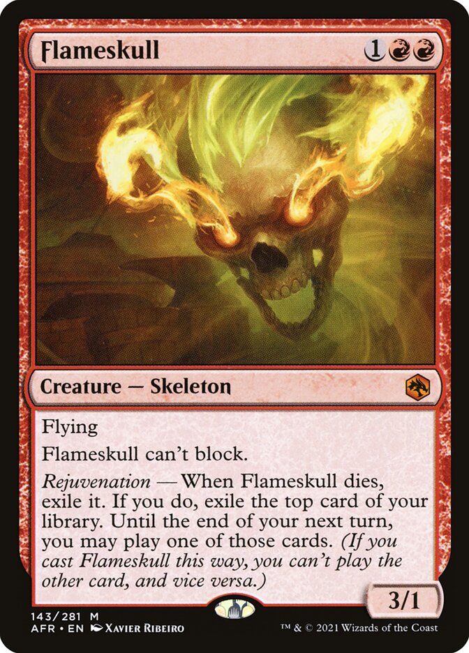 Flameskull (143) - Adventures in the Forgotten Realms (AFR)