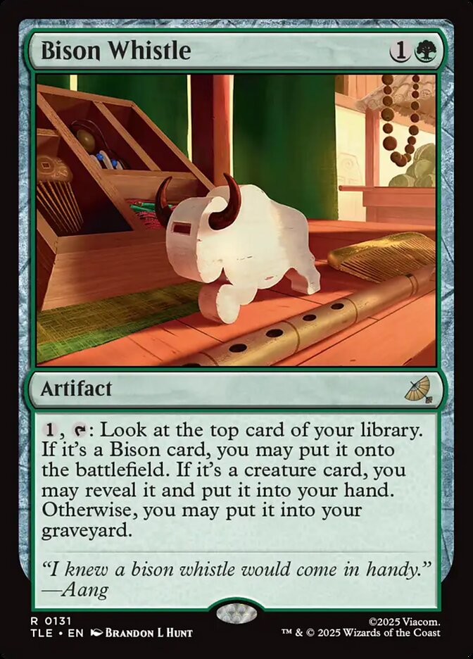 Bison Whistle (131) - Avatar: The Last Airbender Eternal (TLE)