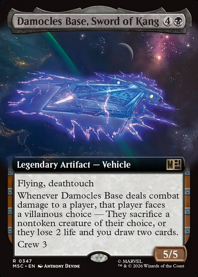 Damocles Base, Sword of Kang (347) - Marvel Super Heroes Commander (MSC)