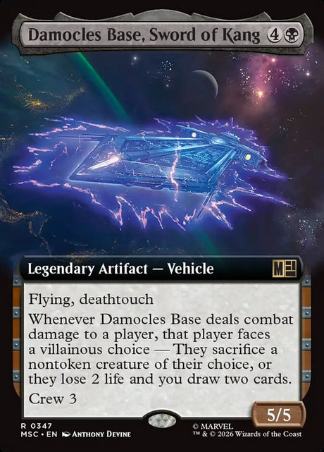Damocles Base, Sword of Kang (347) - Marvel Super Heroes Commander (MSC)