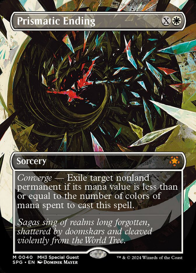 Prismatic Ending - [Foil, Borderless] Special Guests (SPG)