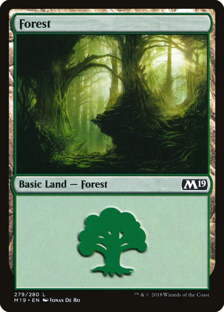 Forest (279) - Core Set 2019 (M19)
