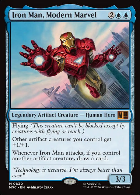 Iron Man, Modern Marvel (830) - Marvel Super Heroes Commander (MSC)