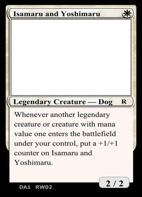 Isamaru and Yoshimaru (RW02b) - Unknown Event (UNK)