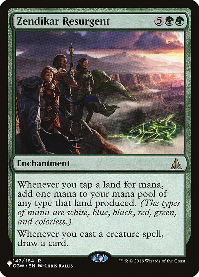 Zendikar Resurgent (OGW-147) - The List (PLST)