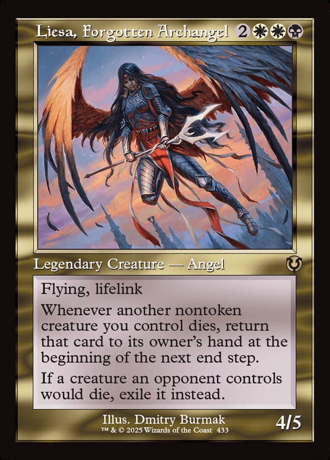 Liesa, Forgotten Archangel - [Foil, Retro Frame] Innistrad Remastered (INR)