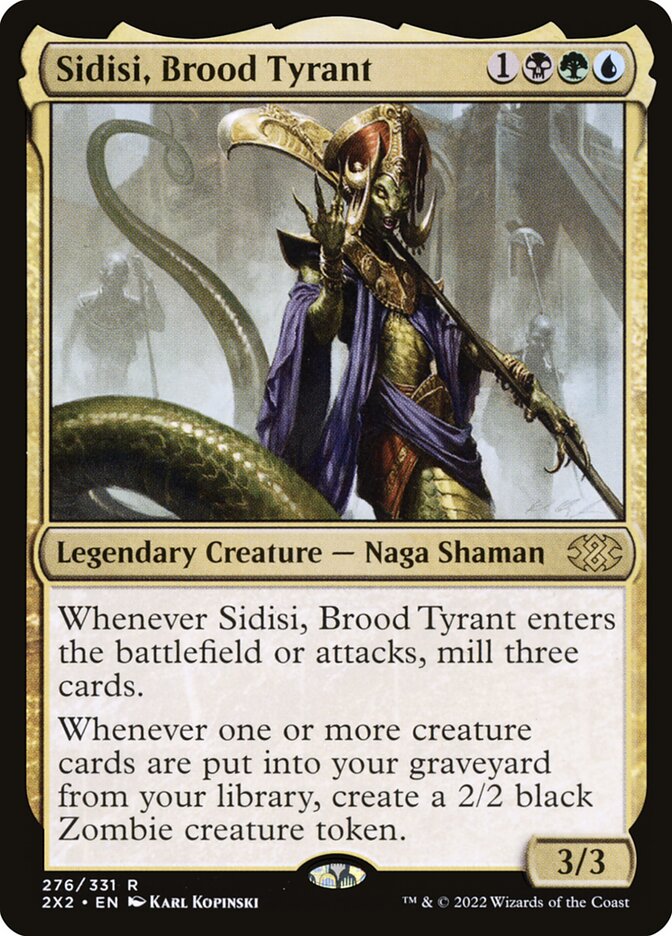 Sidisi, Brood Tyrant (276) - Double Masters 2022 (2X2)