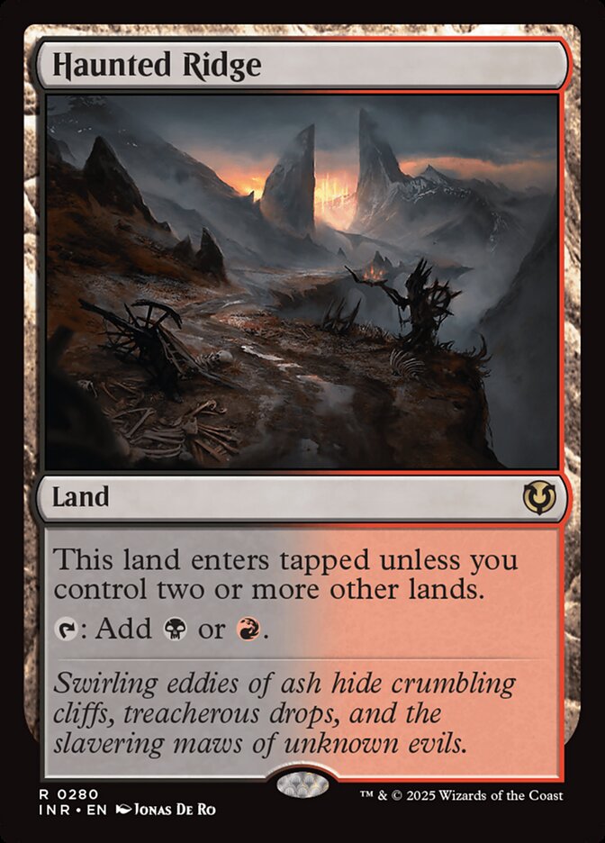 Haunted Ridge - [Foil] Innistrad Remastered (INR)