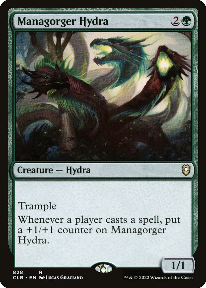 Managorger Hydra (828) - Commander Legends: Battle for Baldur's Gate (CLB)