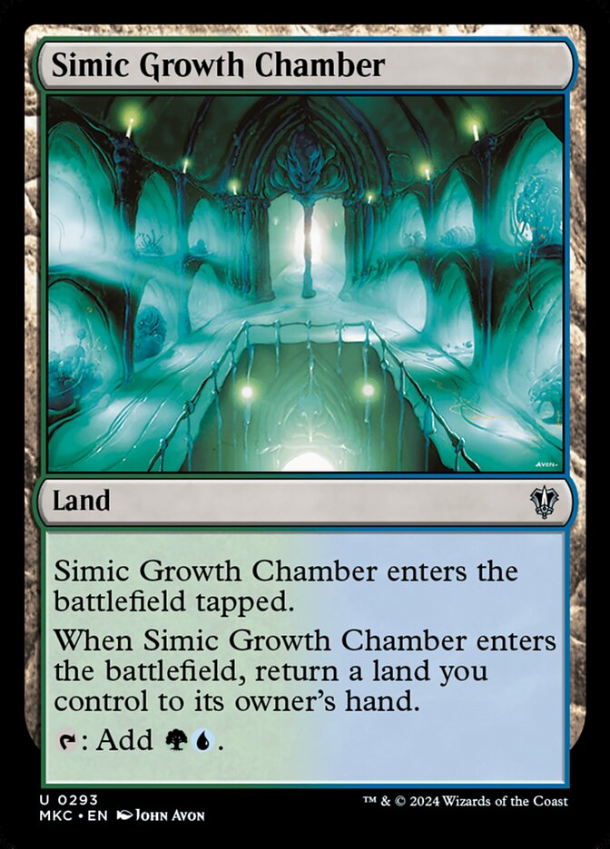 Simic Growth Chamber (293) - Murders at Karlov Manor Commander (MKC)