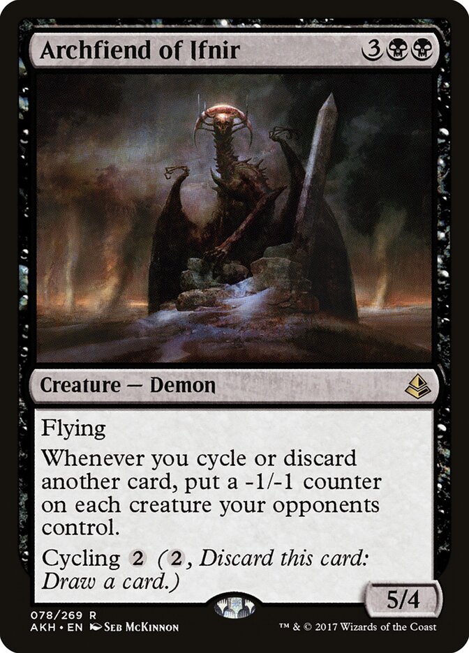Archfiend of Ifnir (78) - Amonkhet (AKH)