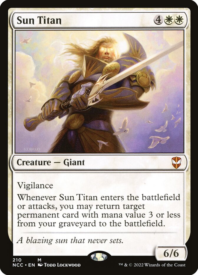 Sun Titan (210) - New Capenna Commander (NCC)