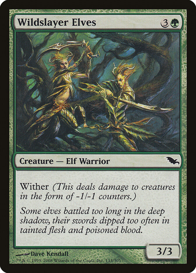 Wildslayer Elves (133) - Shadowmoor (SHM)