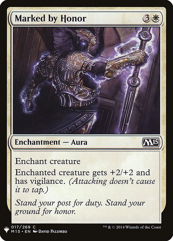 Marked by Honor (M15-17) - The List (PLST)