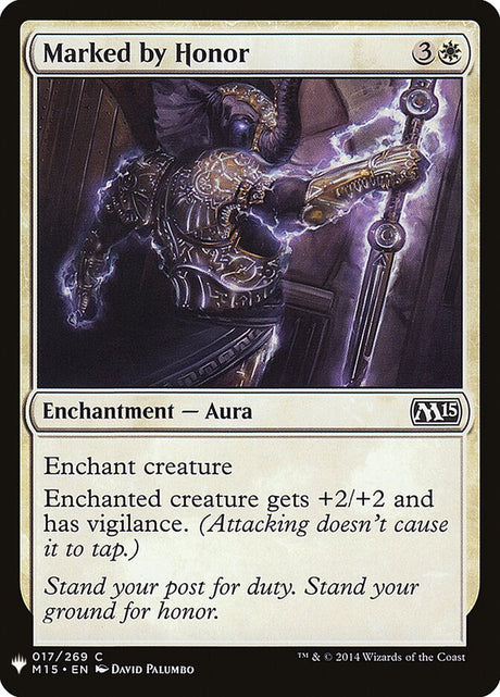 Marked by Honor (M15-17) - The List (PLST)